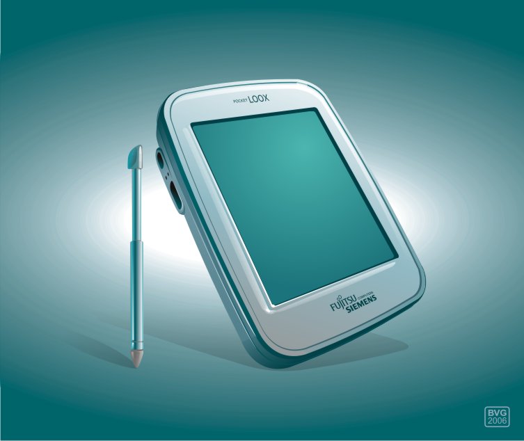 Mobile Phone Clipart Fujitsu Siemens Free CDR Vectors Art