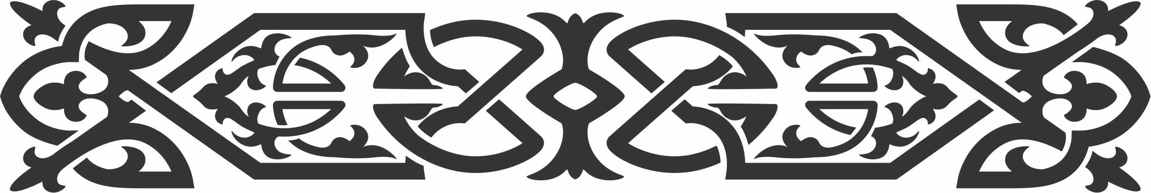 Design Border Free DXF File