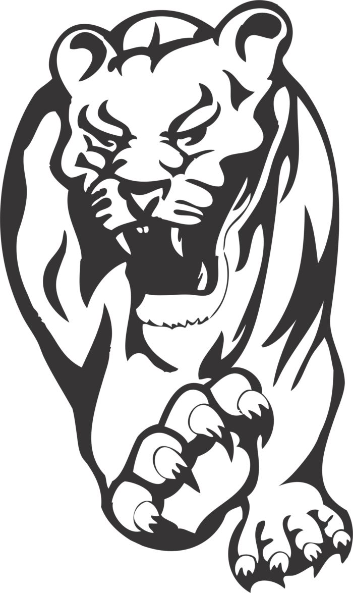 Laser Cut Lion Animal Free PDF File
