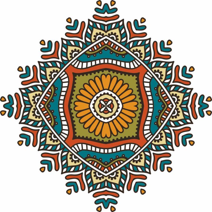 Decorative Ornament Mandala Free CDR Vectors Art