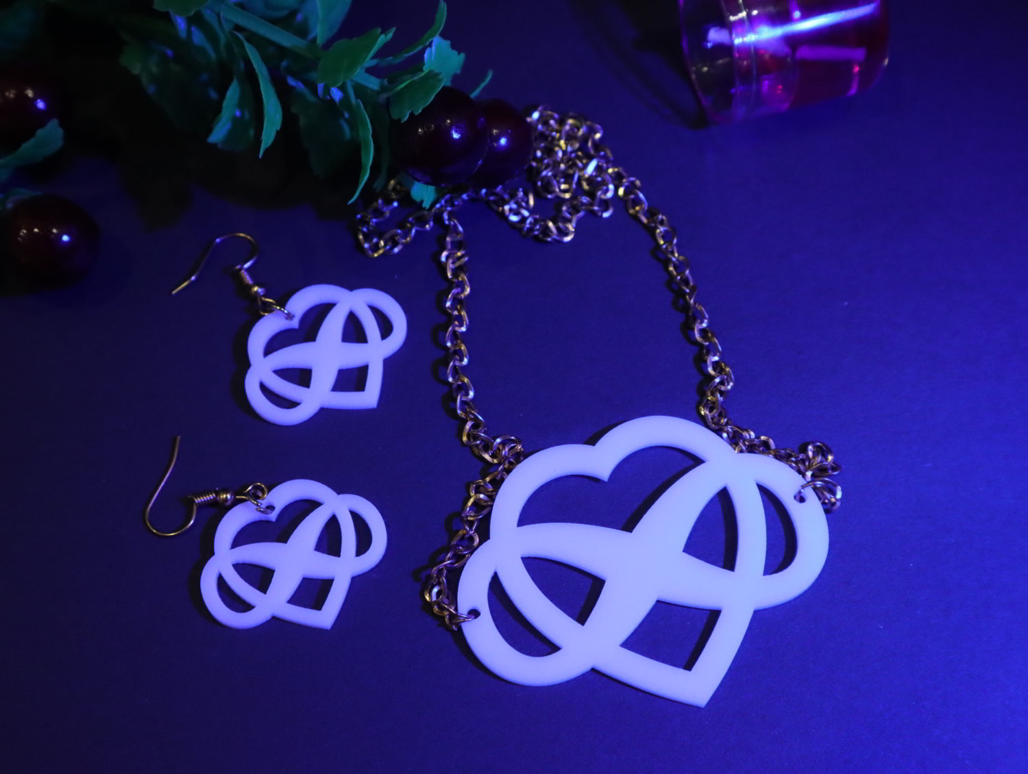 Laser Cut Acrylic Jewelry Necklace Earrings Free CDR Vectors Art