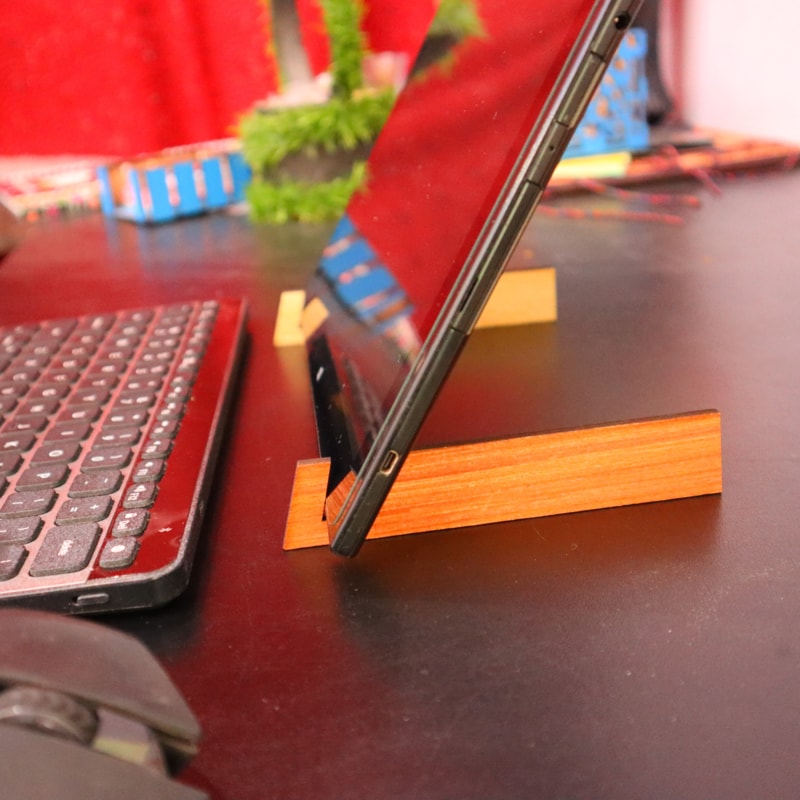 Laser Cut Ipad Stand Laptop Stand Free DXF File