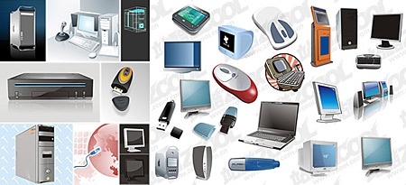 Electronic devices icons collection Free CDR Vectors Art