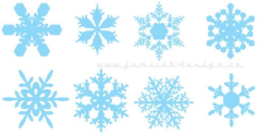 Snowflakes Free CDR Vectors Art