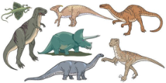Dinosaurs Free CDR Vectors Art