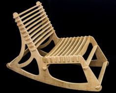Chair 3D Puzzle Free CDR Vectors Art