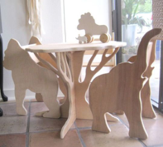 Wooden Animals Plywood Furniture Designs Free CDR Vectors Art