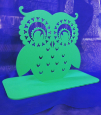 Owl Earring Holder Jewelry Stand Free CDR Vectors Art
