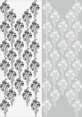Abstract Flowers Sandblast Pattern Free CDR Vectors Art