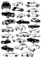 Classic Car Free CDR Vectors Art