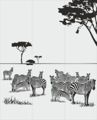 Animals Zebra Sandblast Pattern Free CDR Vectors Art