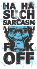 Sarcasm Print Free CDR Vectors Art