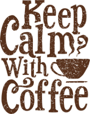 Keep Calm Coffee Free CDR Vectors Art