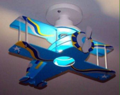 Airplane Chandelier Light Free CDR Vectors Art