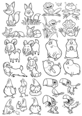 Cartoon Animals Vector Pack Free CDR Vectors Art