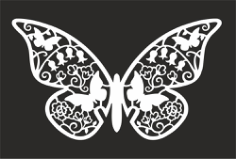 Butterfly Free CDR Vectors Art