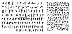 Sports Silhouettes 21 Free CDR Vectors Art