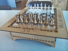 Chess Board Free CDR Vectors Art