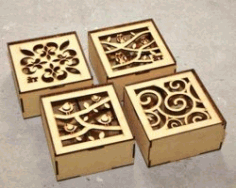 Bird And Owl Motifs Box File Download For Laser Cut Free CDR Vectors Art