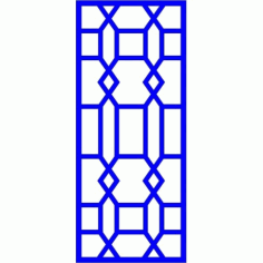 Cnc Panel Laser Cut Pattern File cn-l13 Free CDR Vectors Art