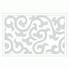 Cnc Panel Laser Cut Pattern File cn-h378 Free CDR Vectors Art