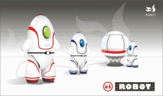 Robot Free CDR Vectors Art