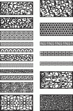 Patterns for Laser Cutting Free CDR Vectors Art