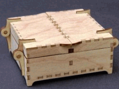 Wooden Box File Download For Laser Cut Cnc Free CDR Vectors Art