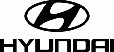 Hyundai Logo File Free CDR Vectors Art