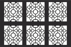 Decorative Grille Pattern File Free CDR Vectors Art