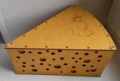 Cheese Box Download For Laser Cut Free DXF File