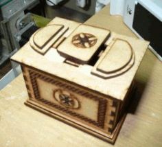 Box Download For Laser Cut Cnc Free DXF File