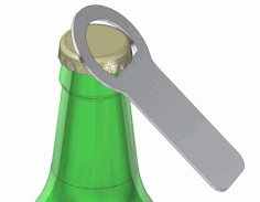 Bottle Opener Free DXF File