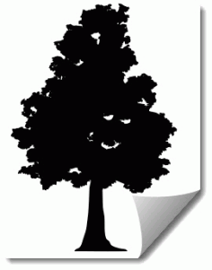 Tree 1 Free DXF File