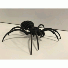 Laser Cut Spider Free DXF File