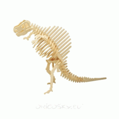 Spinosaurus 3d Puzzle Free DXF File