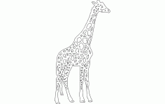 30 Giraf Free DXF File