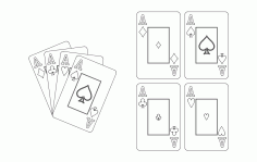 Aces Free DXF File