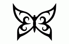 Butterfly Bflyswwt Free DXF File