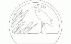 Heron Free DXF File
