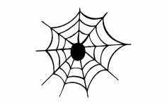 Spider Web Free DXF File