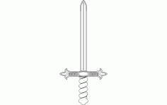 Sword Free DXF File