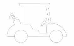 Golfcart Free DXF File