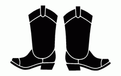 Boots Free DXF File
