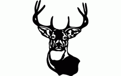 Buck Mule Deer Free DXF File