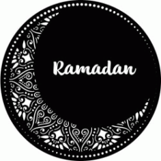 Islamic Ramadan Download For Printers Or Laser Free DXF File
