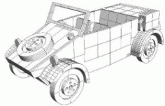 Kubelwagen Download For Laser Free DXF File