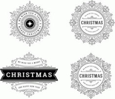 Snowflake Banner Template Download For Print Or Laser Engraving Machines Free DXF File