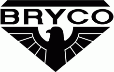 Bryco Logo Free DXF File