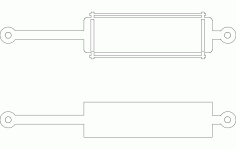 Cylinders Drawing Free DXF File